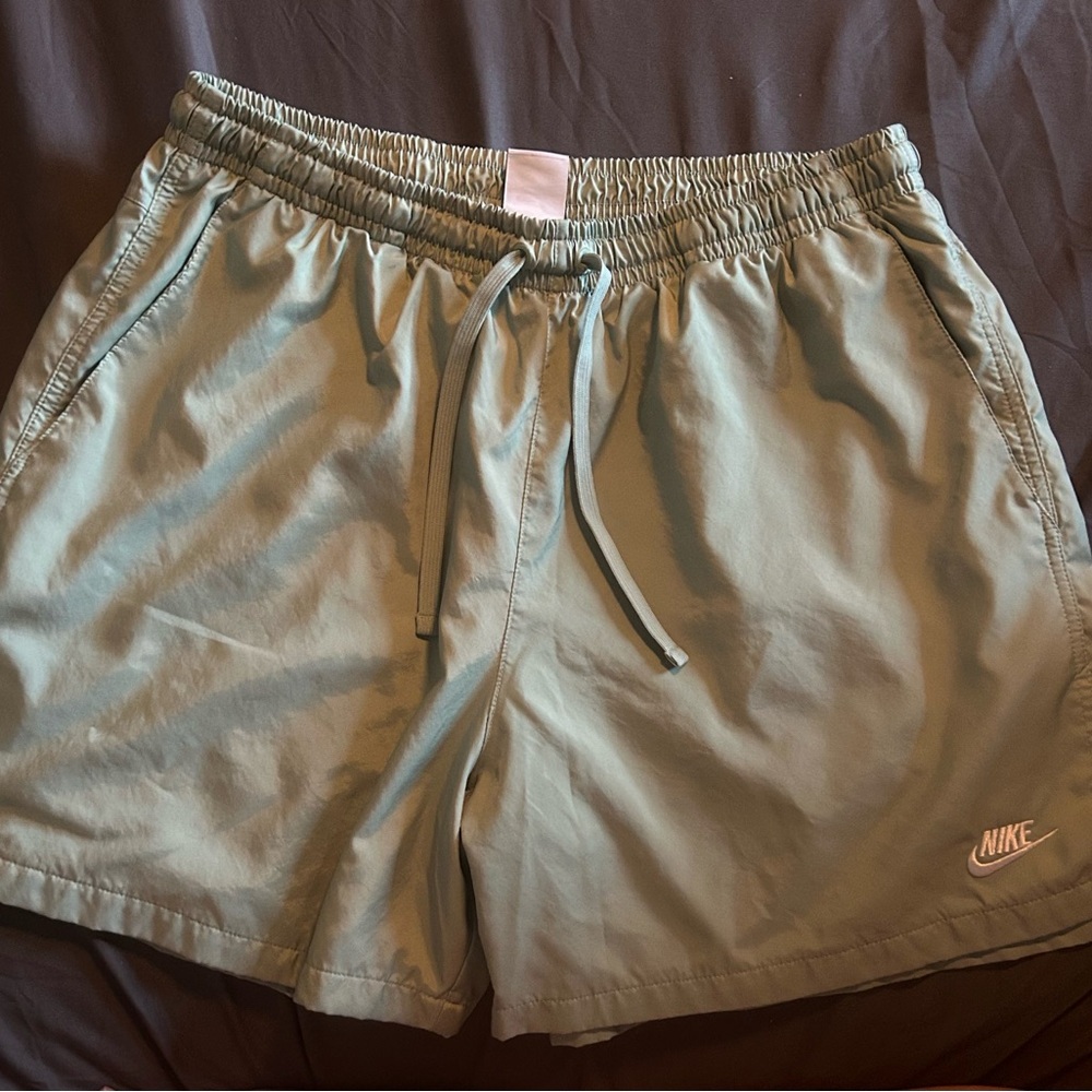 Nike Mint Green Mesh Shorts